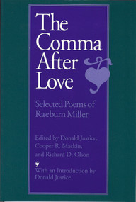 Comma After Love by Raeburn Miller, 9781884836046