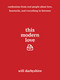 This Modern Love by Will Darbyshire, 9781501154454