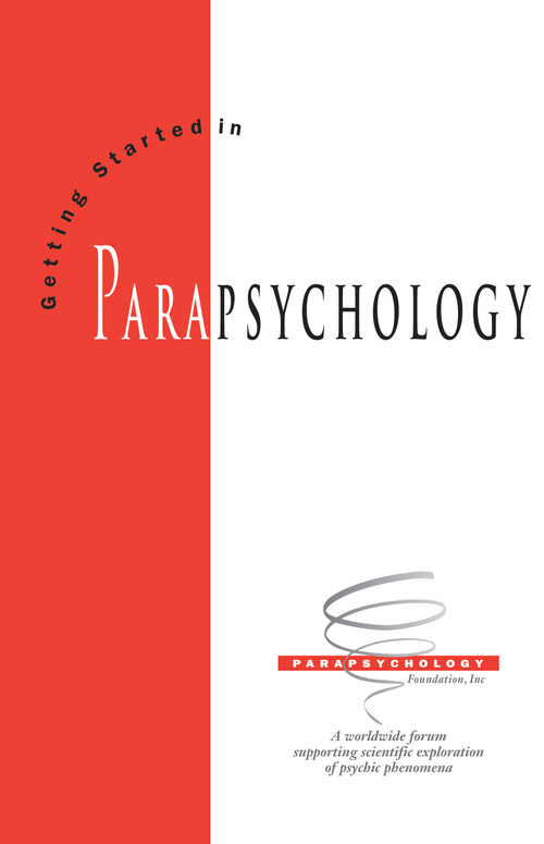 Getting Started in Parapsychology by Carlos S. Alvarado, 9780912328874