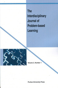 Int Jrn Vol 2 #1 of Problem-based Learning by Peggy Ertmer, 9781541501508