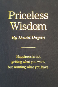 Priceless Wisdom by David Dayan, 9781490888224