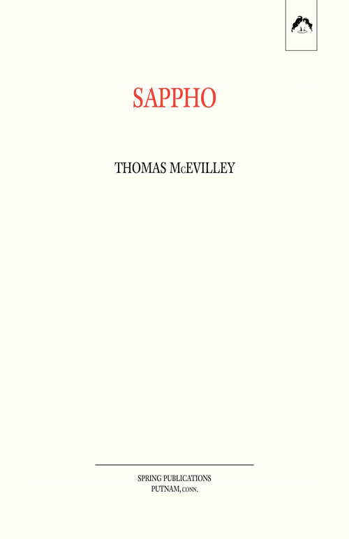 Sappho - 9780882145747 by Thomas McEvilley, 9780882145747