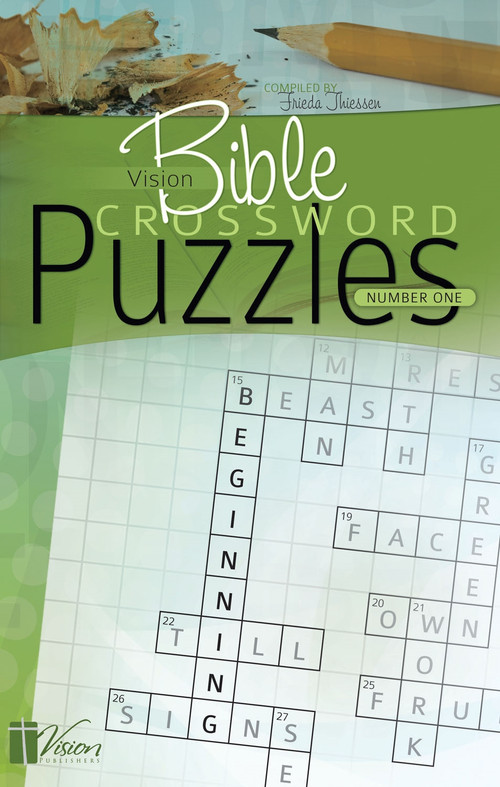 Vision Bible Crossword Puzzles Number One by Frieda Thiessen, 9781932676822