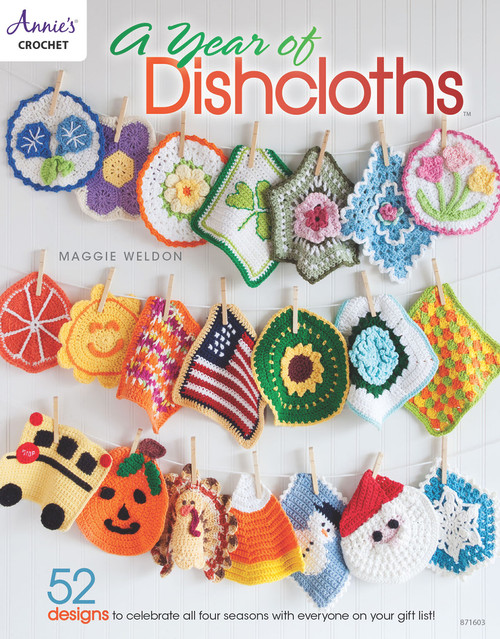 A Year of Dishcloths by Maggie Weldon, 9781590123140