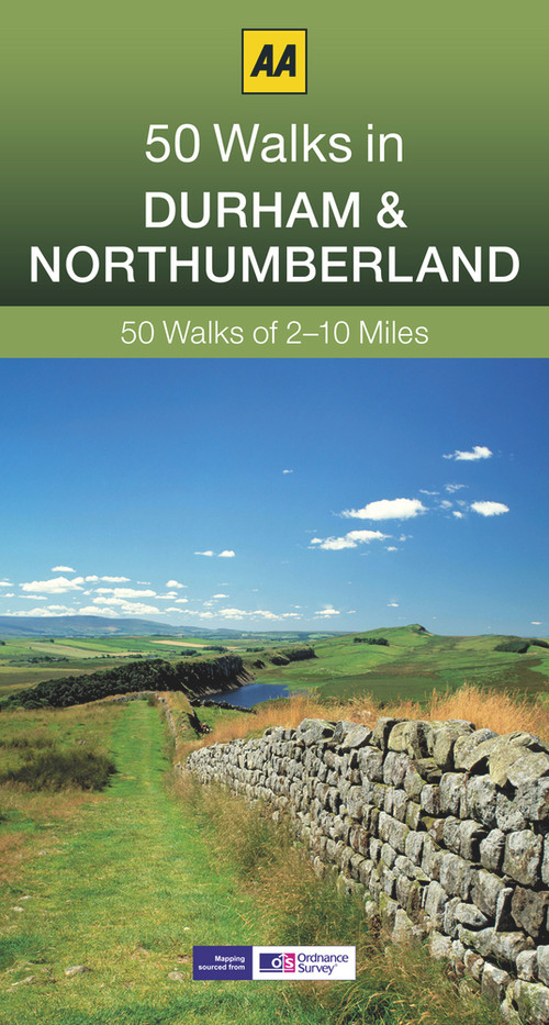 50 Walks in Durham & Northumberland by AA Publishing, 9780749575670