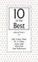 10 of the Best by Siôn Tomos Owen, M. A. Oliver, Anna Lewis, Mab Jones, Alan Kellermann, 9781906998455