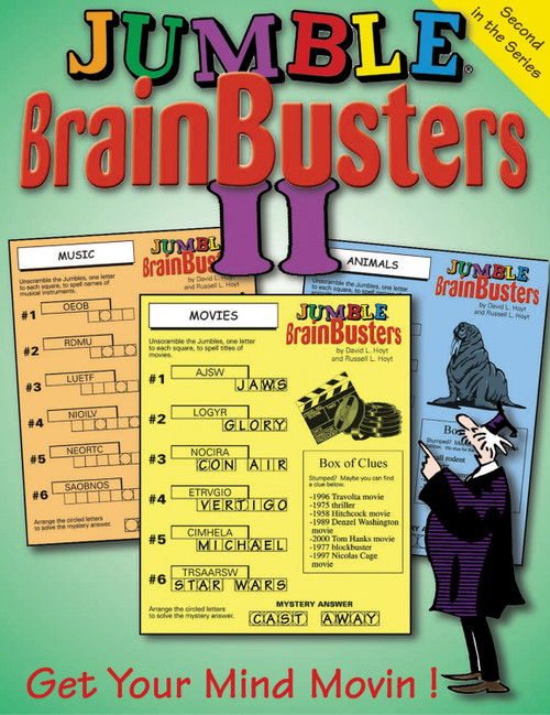 Jumble® BrainBusters II (Get Your Mind Movin'!) by Tribune Media Services, 9781572434240