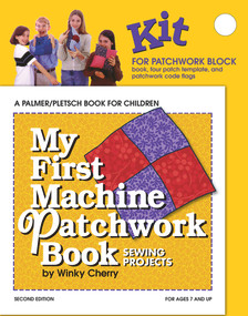 My First Machine Patchwork Book KIT (Sewing Projects) by Winky Cherry, 9781618470485