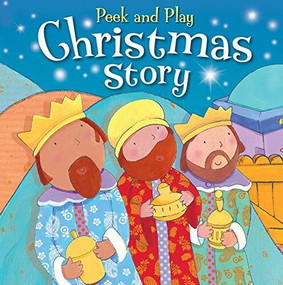 Peek and Play Christmas Story by Christina Goodings, Siobhan Harrison, 9780745962610