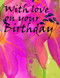 With Love on Your Birthday by Olivia Warburton, 9780745944142