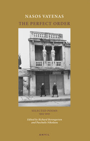 Perfect Order by Nasos Vayenas, Richard Berengarten, Paschalis Nikolaou, 9780856464317