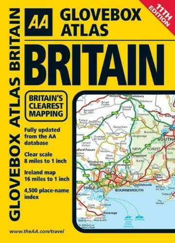AA Glovebox Atlas Britain by AA Publishing, 9780749554293
