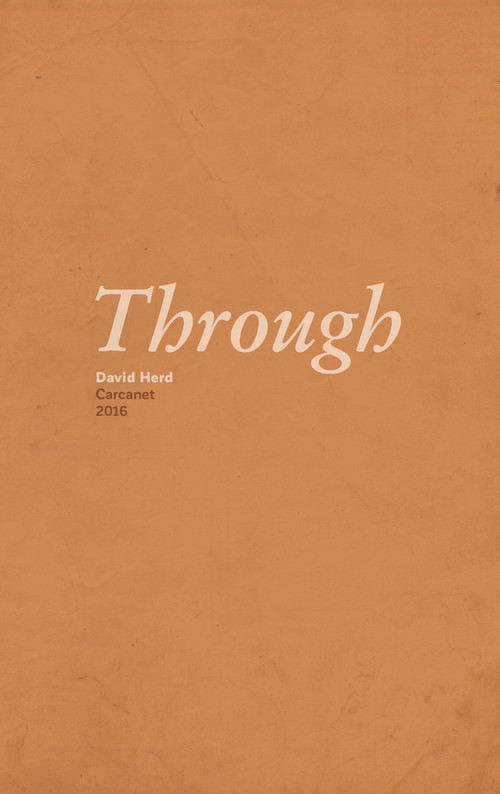 Through by David Herd, 9781784102562