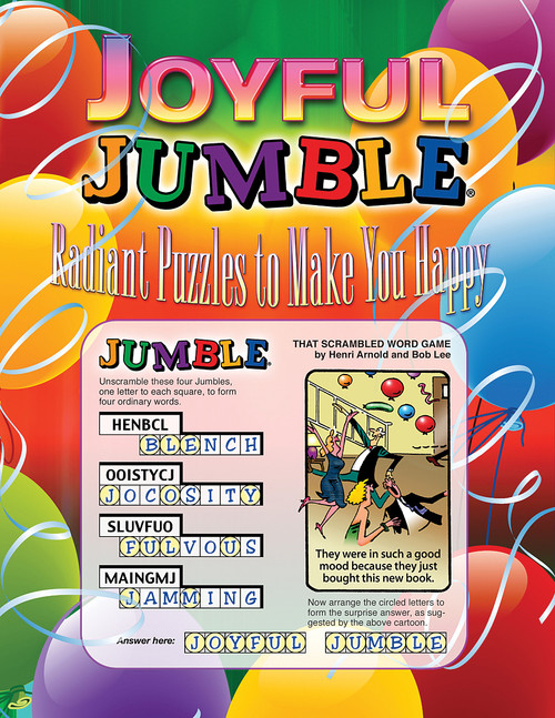 Joyful Jumble® (Radiant Puzzles to Make You Happy) by Tribune Media Services, 9781600780790