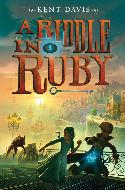 A Riddle in Ruby - 9780062368355 by Kent Davis