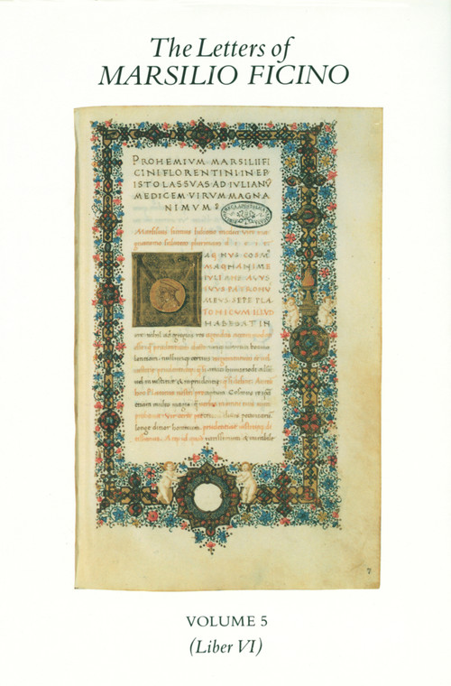 The Letters of Marsilio Ficino: Volume 5 by Marsilio Ficino, 9780856831294