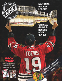 National Hockey League Official Guide & Record Book 2016 by National Hockey League, 9781629371467