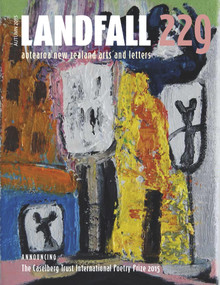 Landfall 229 (Aotearoa New Zealand Arts and Letters) by David Eggleton, 9781877578908