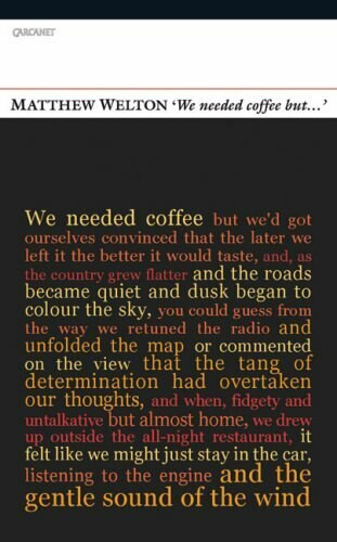 'We Needed Coffee But . . .' by Matthew Welton, 9781847770028