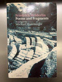 Poems and Fragments (English and German Edition) by Friedrich Holderlin, Michael Hamburger, 9780856463600