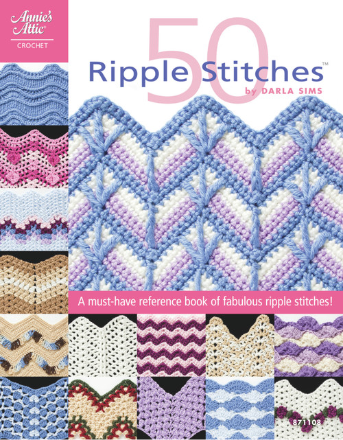 50 Ripple Stitches by Darla Sims, 9781596353626