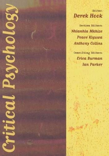 Critical Psychology by Derek Hook, Peace Kiguwa, Nhlanhla Mkhize, Ian Parker, Erica Burman, Anthony Collins, 9781919713885