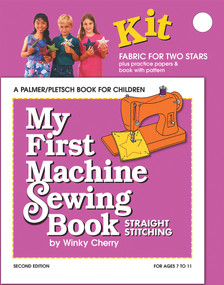 My First Machine Sewing Book KIT (Straight Stitching) by Winky Cherry, 9780935278880