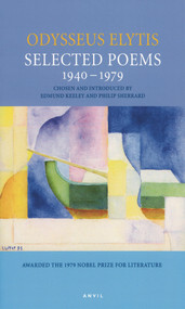 Selected Poems of Odysseus Elytis by Edmund Keeley, Odysseus Elytis, Philip Sherrard, 9780856463556