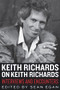 Keith Richards on Keith Richards (Interviews and Encounters) by Sean Egan, 9781613747889