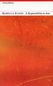 A Responsibility to Awe (Poems) by Rebecca Elson, 9781903039540