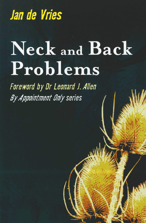 Neck and Back Problems by Jan de Vries, 9781840185560
