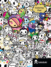 tokidoki Coloring Pad by tokidoki, 9781454921837