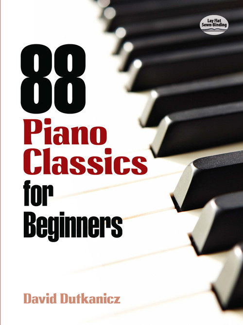 88 Piano Classics for Beginners by David Dutkanicz, 9780486483887