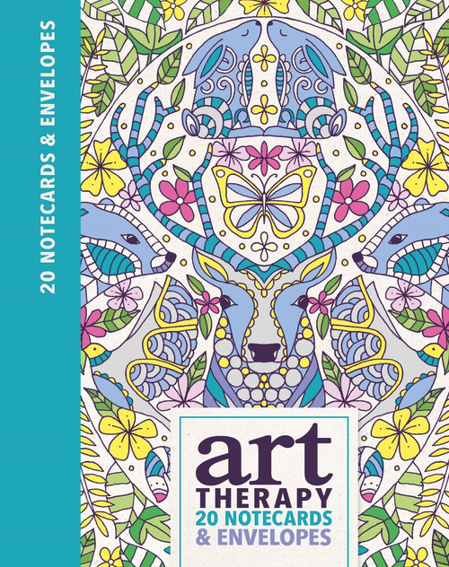 Art Therapy 20 Notecards & Envelopes by Lizzie Preston, Chellie Carroll, 9781782435297