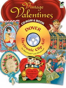 Vintage Valentines CD-ROM and Book by Carol Belanger Grafton, 9780486991047