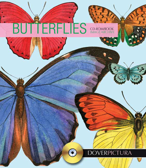 Butterflies - 9780486998084 by Dover, 9780486998084
