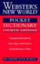Webster's New World Pocket Dictionary, Fourth Edition (Miniature Edition) by Editors of Webster's New World College Dictionaries, 9780544986619