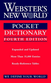 Webster's New World Pocket Dictionary by Editors of Webster's New World Coll, 9780544986619