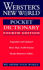 Webster's New World Pocket Dictionary by Editors of Webster's New World Coll, 9780544986619