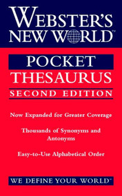 Webster's New World Pocket Thesaurus, Second Edition by Charlton Laird, 9780544987203