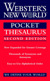 Webster's New World Pocket Thesaurus, Second Edition by Charlton Laird, 9780544987203