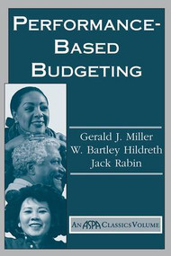 Performance Based Budgeting - 9780813397740 by Gerald Miller, 9780813397740
