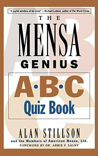 Mensa Genius A-B-C Quiz Book by Alan Stillson, 9780201311358