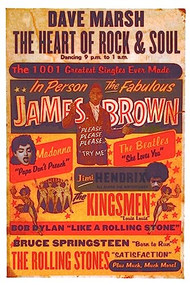 The Heart Of Rock & Soul (The 1001 Greatest Singles Every Made) by David Marsh, 9780306809019