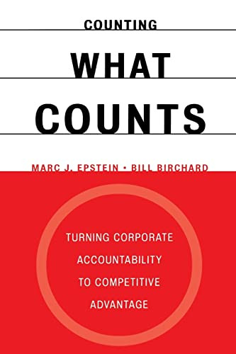 Counting What Counts by Marc J. Epstein, Bill Birchard, 9780738203133