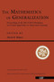 The Mathematics Of Generalization - 9780201409833 by David. H Wolpert, 9780201409833