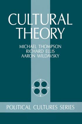 Cultural Theory by Michael Thompson, 9780813378640