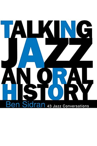 Talking Jazz (An Oral History) by Ben Sidran, 9780306806131