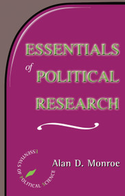 Essentials Of Political Research by Alan Monroe, 9780813368665