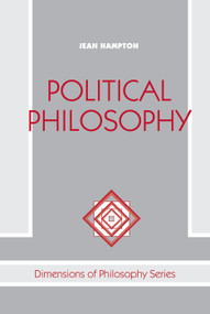 Political Philosophy by Jean Hampton, 9780813308586